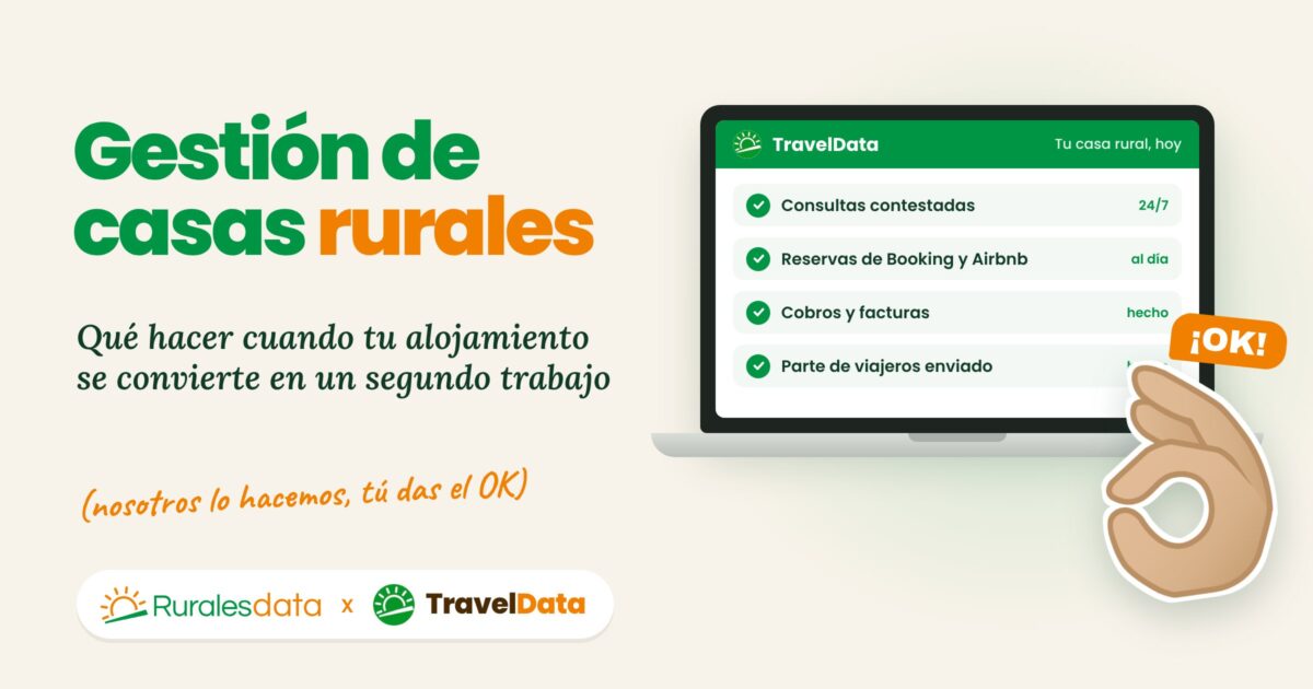 Gestión integral de alojamientos rurales